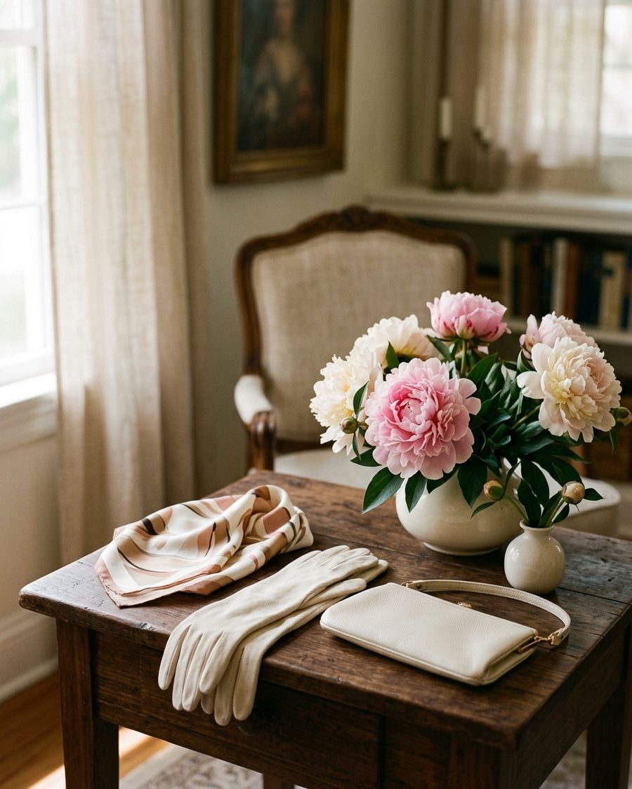 Sculpture in a domestic interior